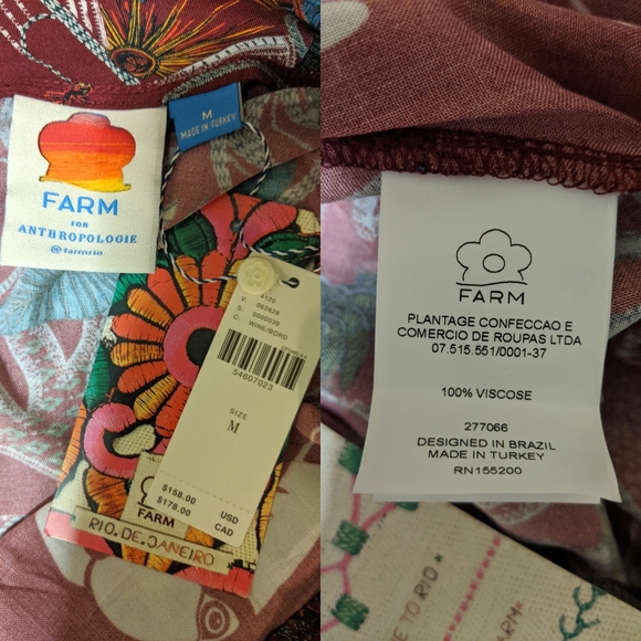 Anthropologie Farm Rio Culebra midi skirt - Picture 10 of 11